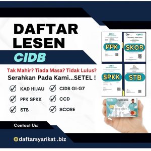 daftar cidb malaysia